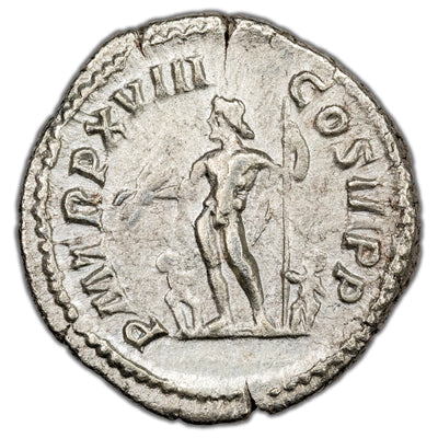 SOLD Ancient Rome AD 205 Septimius Severus AR Denarius RIC #196 RSC #469 3.32g