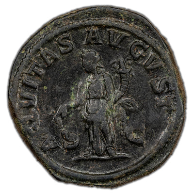 SOLD Ancient Rome AD 226 Severus Alexander AE Sestertius Coin RIC #547 19.87g