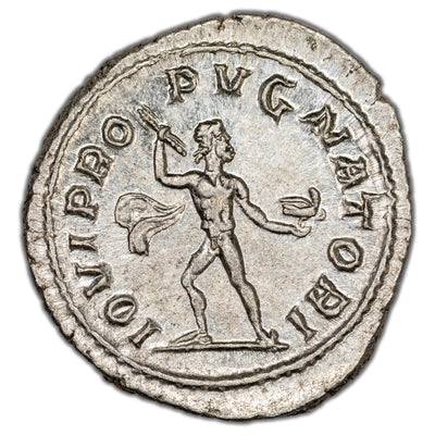SOLD Ancient Rome AD 232 Severus Alexander AR Denarius Coin RIC #239 3.06g