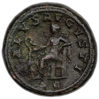 Ancient Rome AD 235-36 Maximinus I AE As Coin RIC #66 Heavy Flan 17.20g