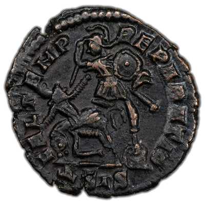 Ancient Rome AD 351-5 Constantius Gallus AE Reduced Maiorina Coin RIC #351a 1.92g