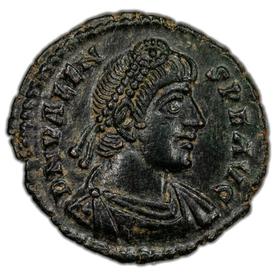 Ancient Rome AD 367-75 Valens AE Centenionalis Coin RIC #24 2.31g
