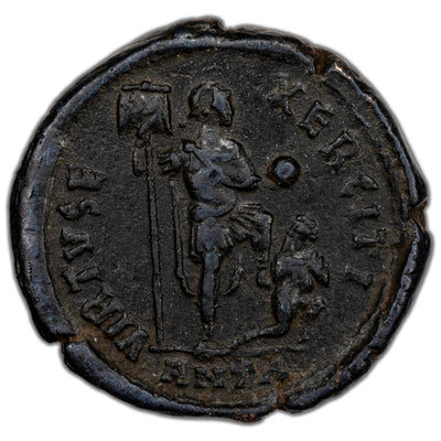 Ancient Rome AD 383-8 Valentinian II AE Follis Coin RIC #63 5.72g