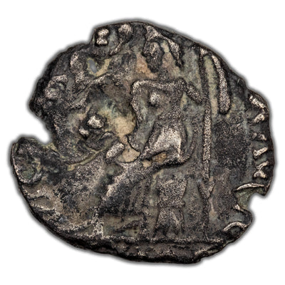 Ancient Rome AD 409-11 Maximus of Spain Usurper AR Siliqua RIC 1601 .74g