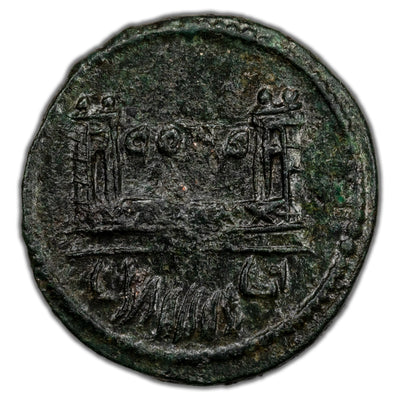 Ancient Rome AD 330 Constantine I AE 1/2 Nummus Coin RIC #21 1.04g