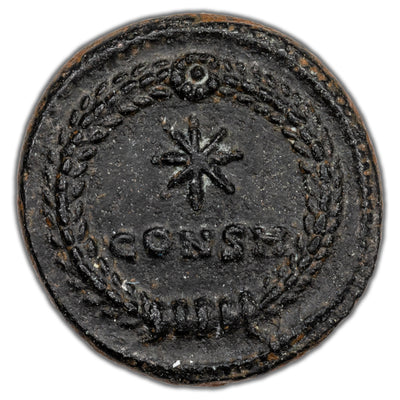 Ancient Rome AD 330 Constantine I AE 1/2 Nummus Coin RIC #22 1.54g