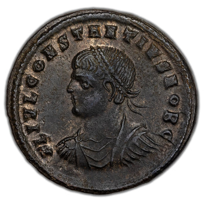 SOLD Ancient Rome AD 324-25 Constantine II AE Follis Coin RIC #26 3.15g