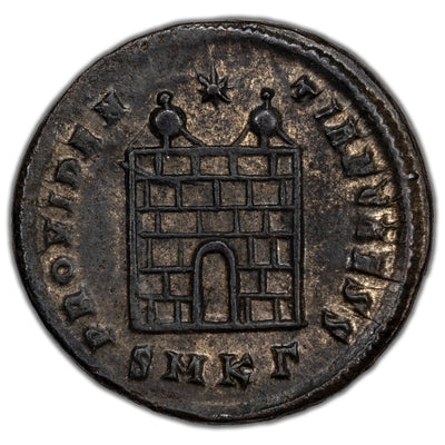 SOLD Ancient Rome AD 324-25 Constantine II AE Follis Coin RIC #26 3.15g