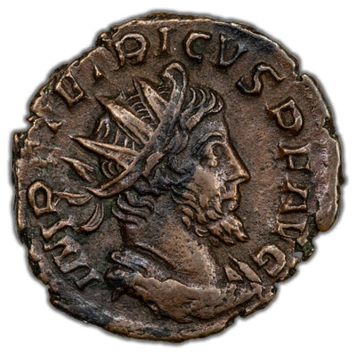 SOLD Ancient Rome AD 273 Tetricus I Antoninianus Coin RIC #148 2.75g 22mm