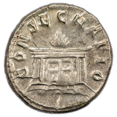 Ancient Rome AD 251 Divus Traino AR Antoninianus Coin RIC #86a 4.93g 22mm