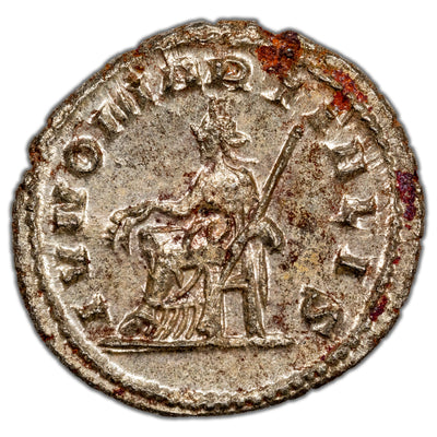 Ancient Rome AD 251-3 Trebonianus Gallus AR Antoninianus Coin RIC #83 3.55g 23mm
