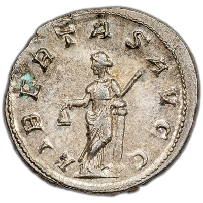 SOLD Ancient Rome AD 251-3 Trebonianus Gallus AR Antoninianus Coin RIC #39 3.82g