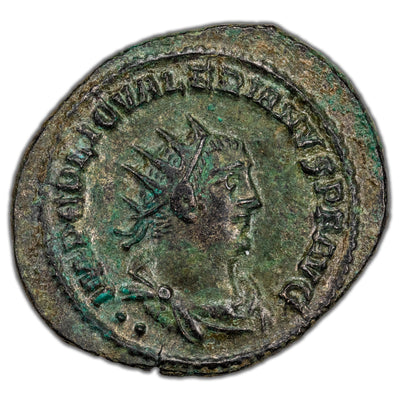Ancient Rome AD 255-6 Valerian I Antoninianus Coin RIC #287 4.19g 24mm