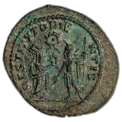 Ancient Rome AD 255-6 Valerian I Antoninianus Coin RIC #287 4.19g 24mm
