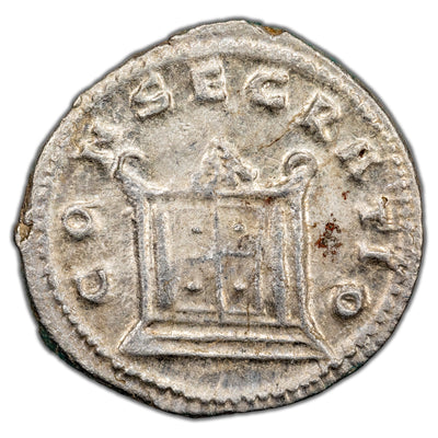 Ancient Rome AD 258 Valerian II Antoninianus Coin RIC #24 3.73g 23mm