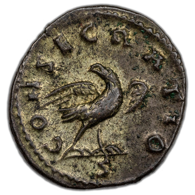 Ancient Rome AD 258 Valerian II Antoninianus Coin RIC #27 3.40g 21mm
