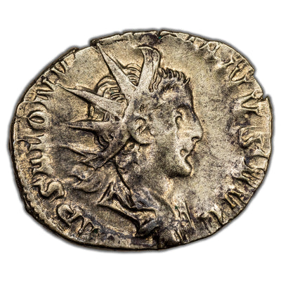 SOLD Ancient Rome AD 260 Saloninus Antoninianus Coin RIC #14 2.32g 22mm