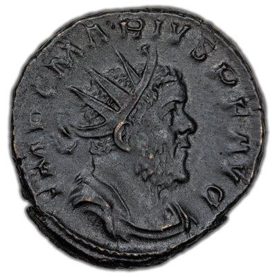 Ancient Rome AD 269 Marius Antoninianus Coin RIC #10 3.11g 19.6mm