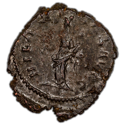 Ancient Rome AD 273-4 Tetricus I Antoninianus Coin RIC #80 5.37g Heavy Flan