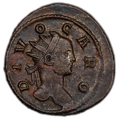 Ancient Rome AD 285 Carus Antoninianus Coin RIC #47 3.97g 22.7mm