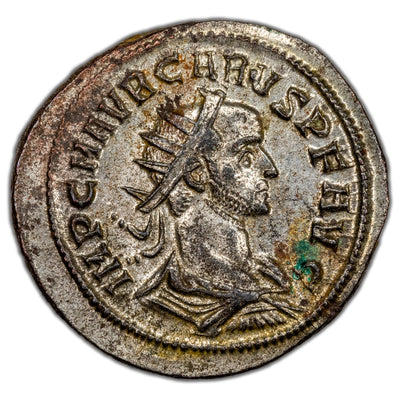 Ancient Rome AD 282-3 Carus Antoninianus Coin RIC #481 4.47g 24.6mm