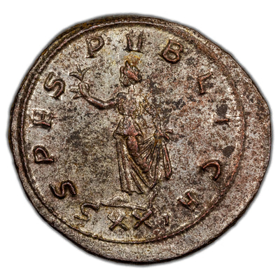 Ancient Rome AD 282-3 Carus Antoninianus Coin RIC #481 4.47g 24.6mm