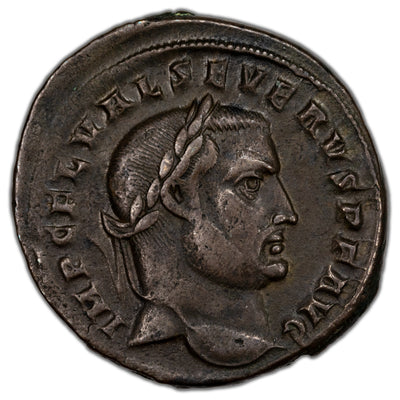 SOLD Ancient Rome AD 307 Severus II AE Follis Coin RIC Unlisted 8.21g