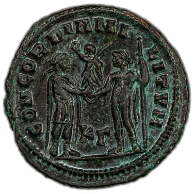 Ancient Rome AD 293 Maximianus Herculius Antoninianus Coin RIC #607 3.60g 23mm