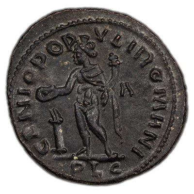 Ancient Rome AD 301-3 Maximianus AE Follis Coin RIC #92b 10.50g