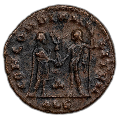 Ancient Rome AD 305-6 Constantius I Antoninianus Coin RIC Alexandria #59a 3.53g