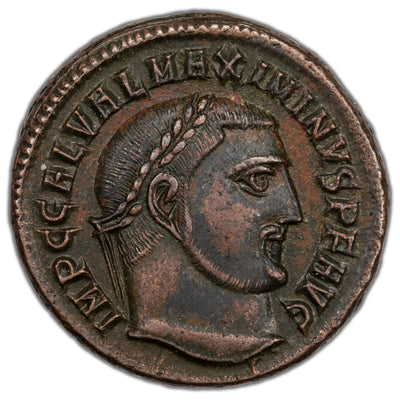 SOLD Ancient Rome AD 311 Maximinus II AE Follis Coin RIC #69b 5.87g