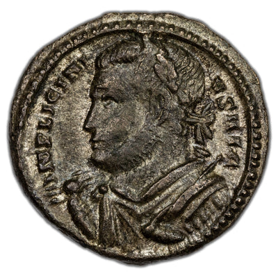 Ancient Rome AD 310 Licinius Psuedo-Argenteus Coin RIC #825 2.94g