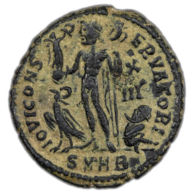 SOLD Ancient Rome AD 321-4 Constantine I AE Follis Coin RIC #51 3.67g 20mm