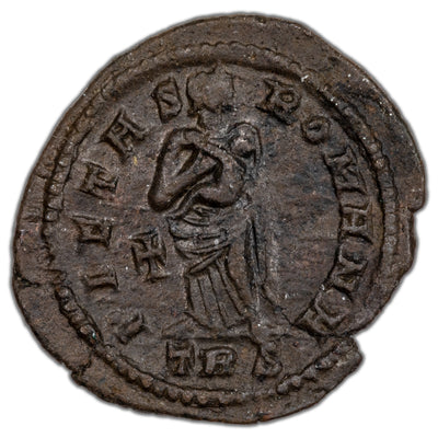 Ancient Rome AD 338-40 Theodora AE Follis Coin RIC #43 1.67g 18mm