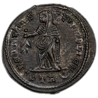 Ancient Rome AD 327 Helena AE Follis Coin RIC #481 3.89g 19mm