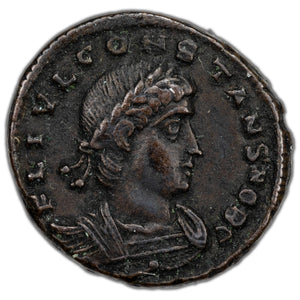SOLD Ancient Rome AD 334-5 Constans I AE Centenionalis Coin RIC #111 2.3g 16.46mm