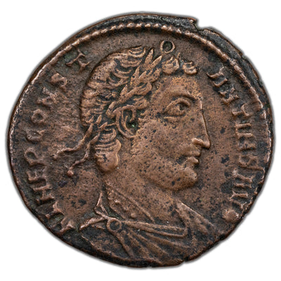 Ancient Rome AD 350 Nepotian Usurper AE-3 RIC #203 LRBC #644 4.65g 24mm