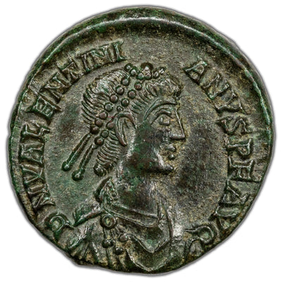 Ancient Rome AD 364-7 Valentinian I AE Centenionalis RIC #5a 2.31g 17mm