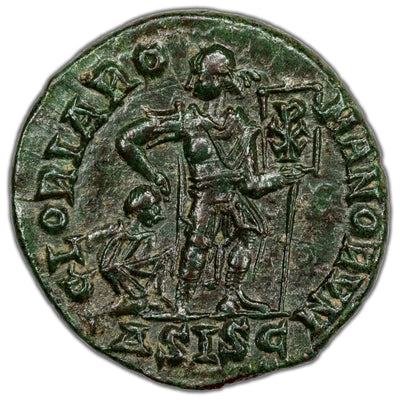 Ancient Rome AD 364-7 Valentinian I AE Centenionalis RIC #5a 2.31g 17mm