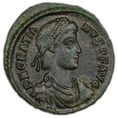 Ancient Rome AD 378-83 Gratian AE Maiorina RIC #26a 5.07g 24mm