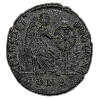 Ancient Rome AD 378-83  Aelia Flaccilla AE Maiorina RIC #55 5.09g 23mm