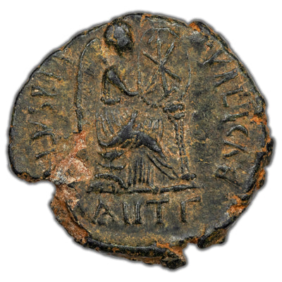Ancient Rome AD 402-4  Aelia Eudoxia AE-3 RIC #104 2.19g