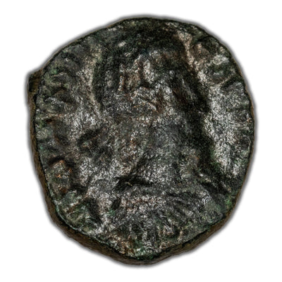 Ancient Rome AD 423-25 Johannes Usurper AE Nummus RIC #1913 1.26g 11mm