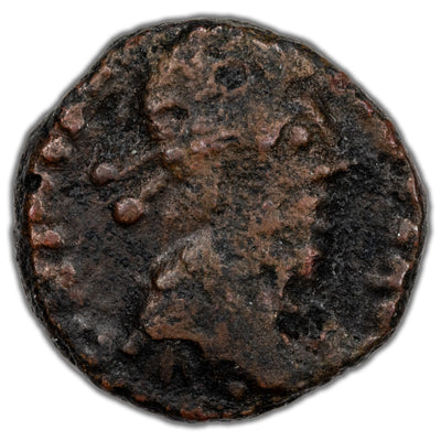 Ancient Rome AD 423-25 Johannes Usurper AE Nummus RIC #1923 1.71g 12.4mm