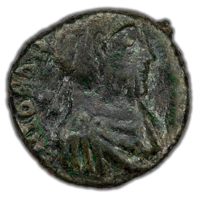 Ancient Rome AD 423-25 Johannes Usurper AE Nummus RIC #1916 1.13g 11mm