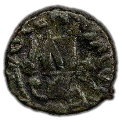 Ancient Rome AD 423-25 Johannes Usurper AE Nummus RIC #1916 1.13g 11mm