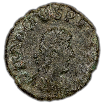Ancient Rome AD 455-56 Avitus AE Nummus RIC #2413 0.78g 12mm