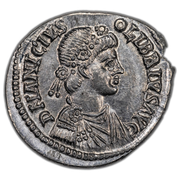 Ancient Rome Becker Tremmissis c.19th Cent. Olybrius 1.81g Sear #21638 ...