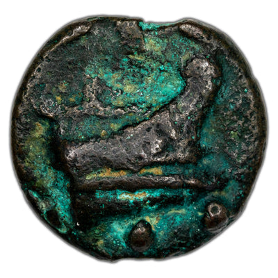 SOLD Ancient Rome 225-217 BC AE Aes Grave Sextans Coin Crawford 35/5 41.37g 34mm