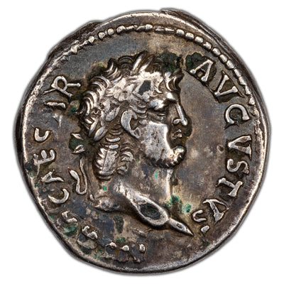 SOLD Ancient Rome AD 64-65 Nero AR Denarius RIC #45 Sear #1940 2.55g